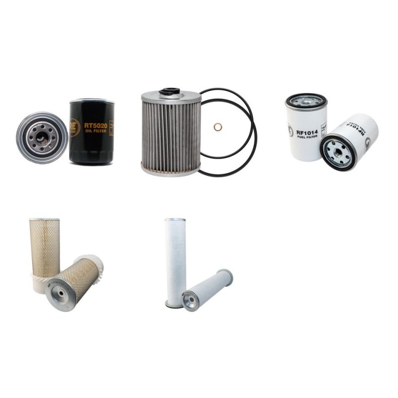 ATLAS AB 1204 Filter Service Kit withDeutz Bf4M1012 Eng SN 129-