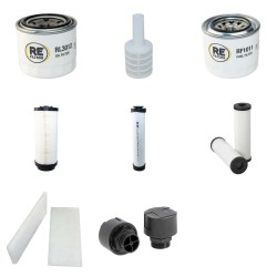 HAKO CITYMASTER 1200 Filter Service Kit w/Yanmar 4TNV88 Eng.