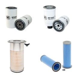 HALLA HDF 45 A Filter Service Kit w/Perkins 1004-4 Eng.   YR  2011