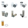 HALLA HE 220 LC Filter Service Kit w/Cummins 6Bta5.9C Eng.