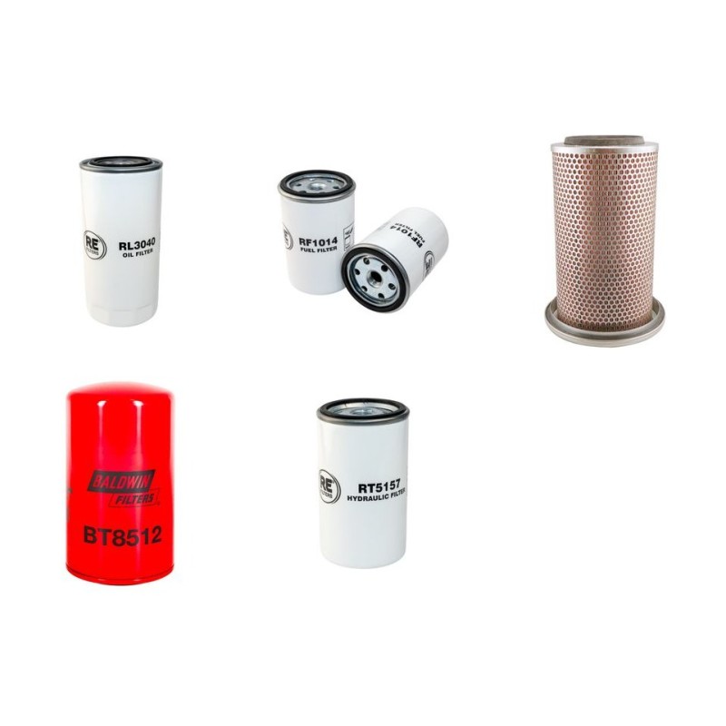 HAMM 2411 SD Filter Service Kit w/Deutz F6L912 Eng.