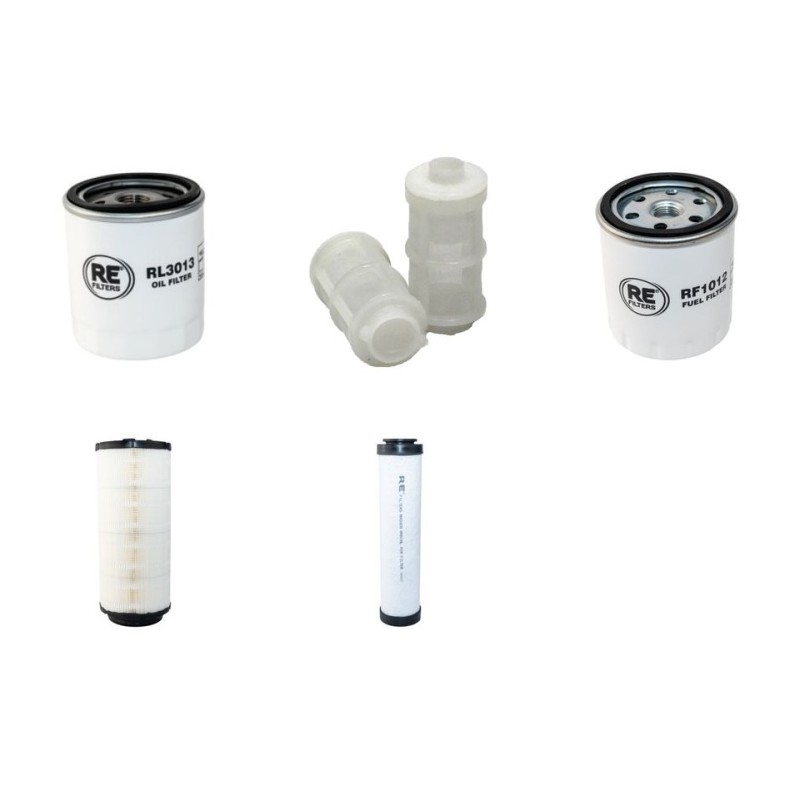 HAMM 3307 P Filter Service Kit Air Oil Fuel Filters w/ BF4M2011F Eng.   YR  2005-