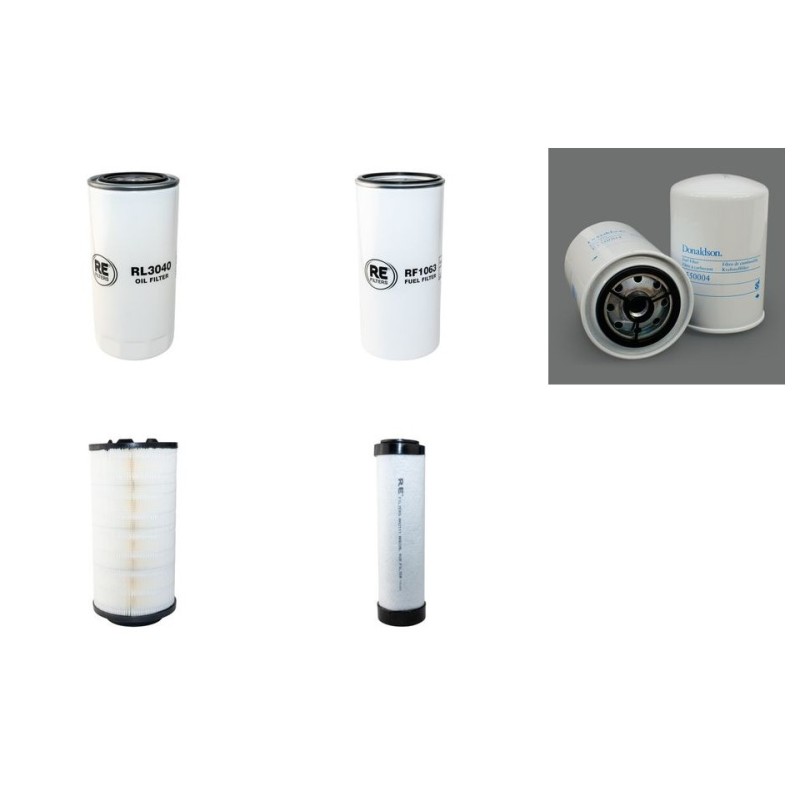 HAMM 3412 Filter Service Kit Air Oil Fuel Filters w/Deutz TCD2012 Eng.   YR  2008-