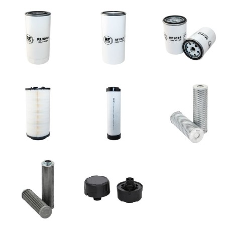 HAMM 3412 P/HT/HTP Filter Service Kit w/Deutz BF4M2012C Eng. SN  H1600900- YR  2004-