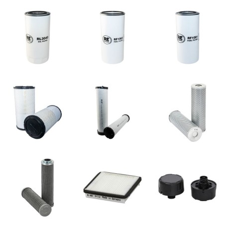 HAMM 3412 VIO HT Filter Service Kit w/Deutz TCD2012L042V Eng.   YR  2011-