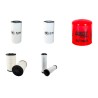 HAMM 3518 Filter Service Kit Air Oil Fuel Filters w/Deutz BF6M2012 Eng.   YR  2006