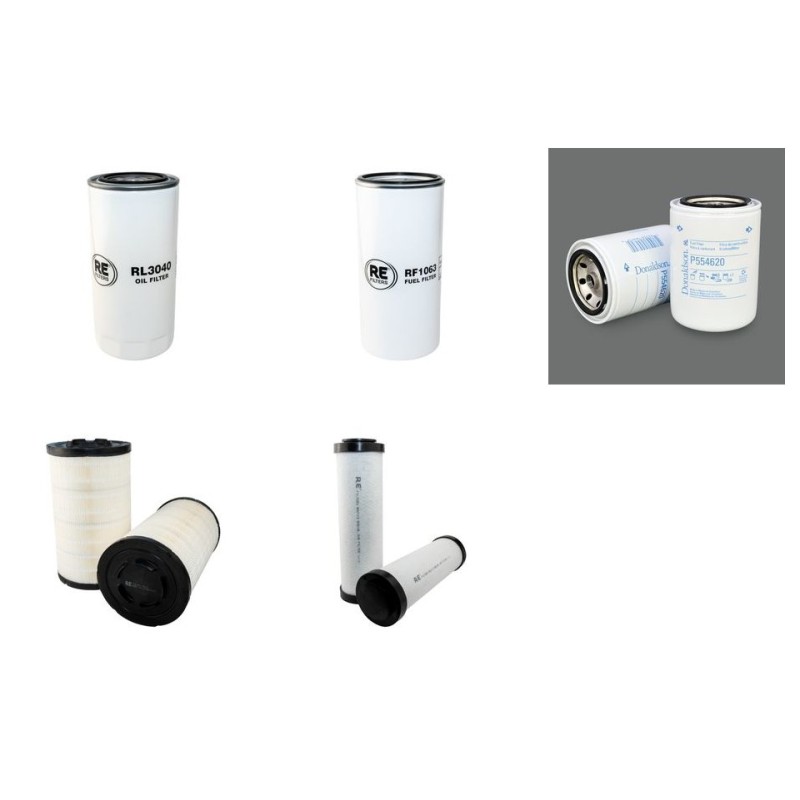 HAMM 3520 Filter Service Kit Air Oil Fuel Filters w/Deutz BF6M2012C Eng.   YR  2006-