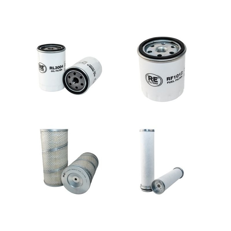 HAMM DV 6.4 K Filter Service Kit Air Oil Fuel Filters w/Deutz BF4L1011F Eng.
