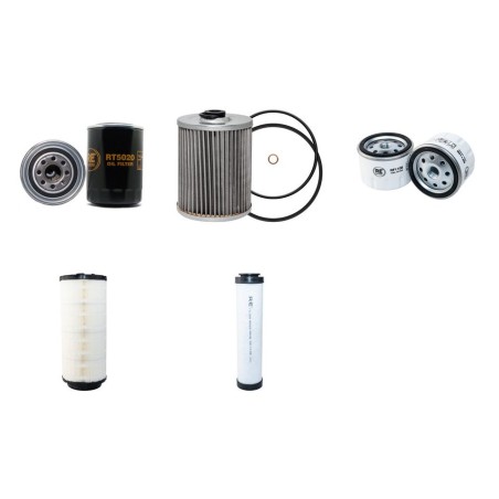 HAMM DV 8.4 SUPER Filter Service Kit Air Oil Fuel Filters w/Deutz BF4M1012C Eng.