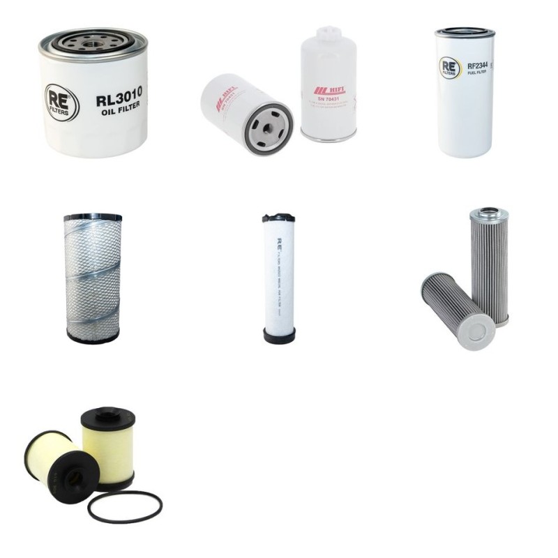 HAMM H 5 I Filter Service Kit w/Kubota V3307T Eng.   YR  2015
