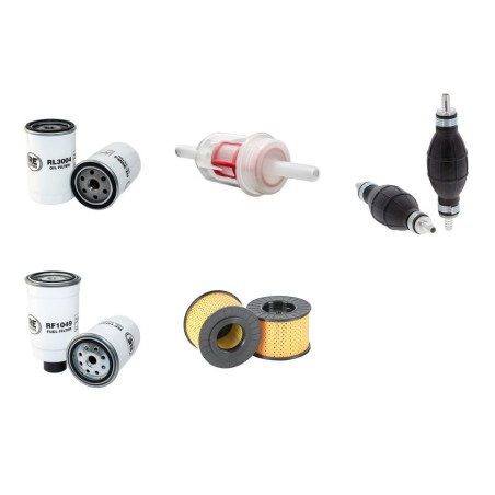 HAMM HD 12 VV Filter Service Kit w/HATZ 4W35 Eng.   YR  2007-2008