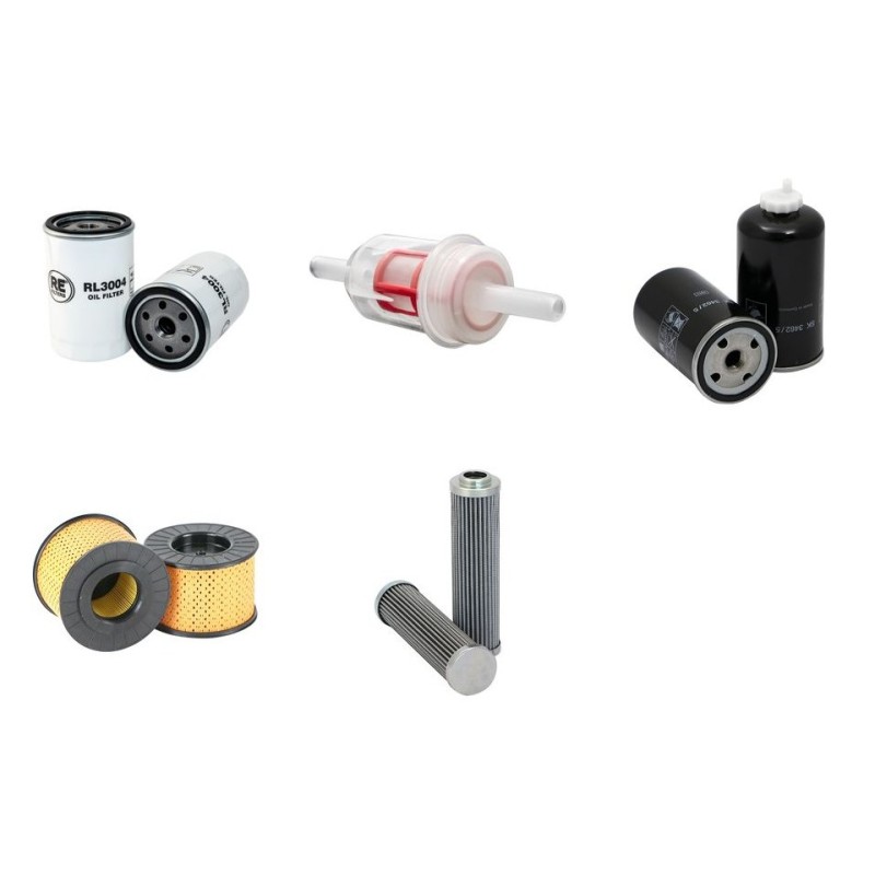 HAMM HD 13 VT Filter Service Kit w/HATZ 4W35T Eng.   YR  2009-