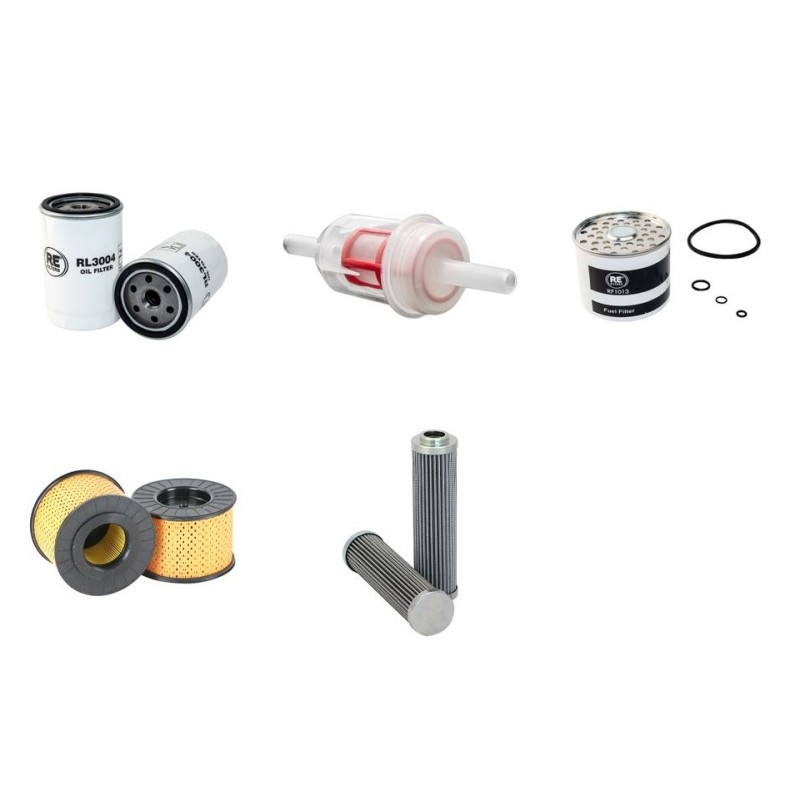 HAMM HD 13 VV Filter Service Kit w/HATZ  Eng. SN  H1720001- YR  2006-2008