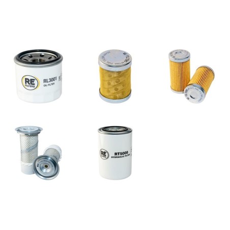 HANIX H 22 A/B Filter Service Kit w/Mitsubishi S3L2E Eng. SN  -H2200200