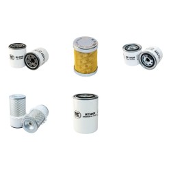 Hanix H26C Filter Service Kit Mitsubishi S3L2 Engine