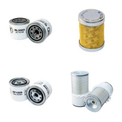 HANIX H 26/B Filter Service Kit Air Oil Fuel Filters w/ISUZU 3LD1 Eng.