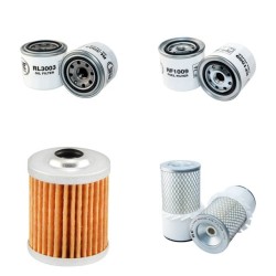 HANIX H 35 A Filter Service Kit Air Oil Fuel Filters w/ISUZU 3LD1 Eng.