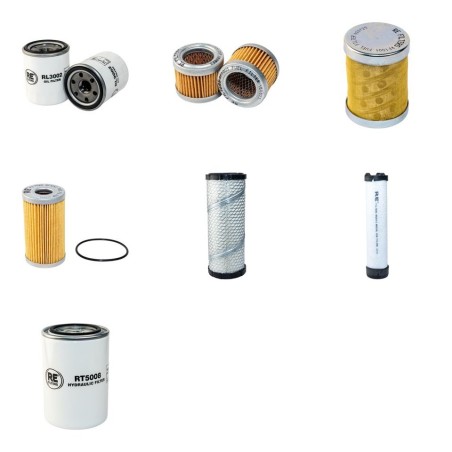 HANIX H 36 CR Filter Service Kit w/Mitsubishi S3L2 Eng.