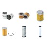 HANIX H 36 CR Filter Service Kit Air Oil Fuel Filters w/Mitsubishi S3L2 Eng.