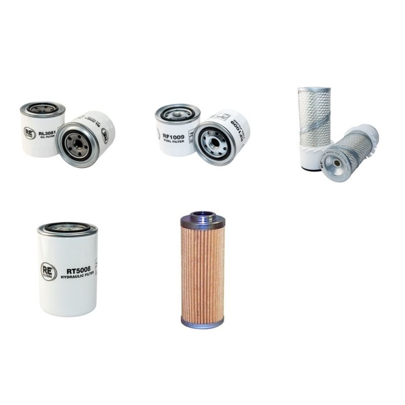 HANIX N 350 Filter Service Kit w/Isuzu 3Kr1 Eng.