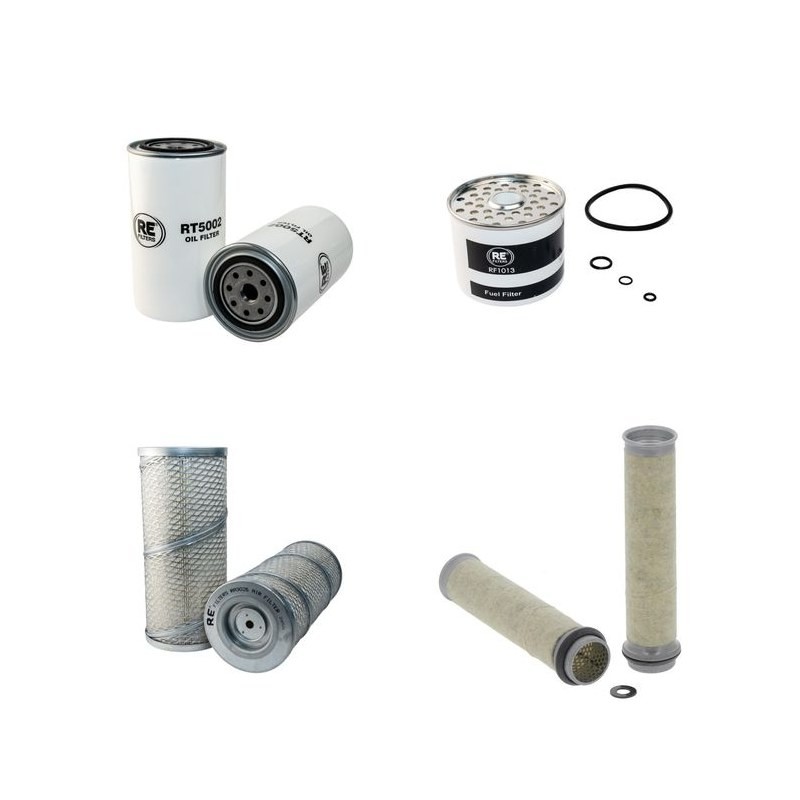 HANOMAG 10 C Filter Service Kit Air Oil Fuel Filters w/Perkins  Eng.