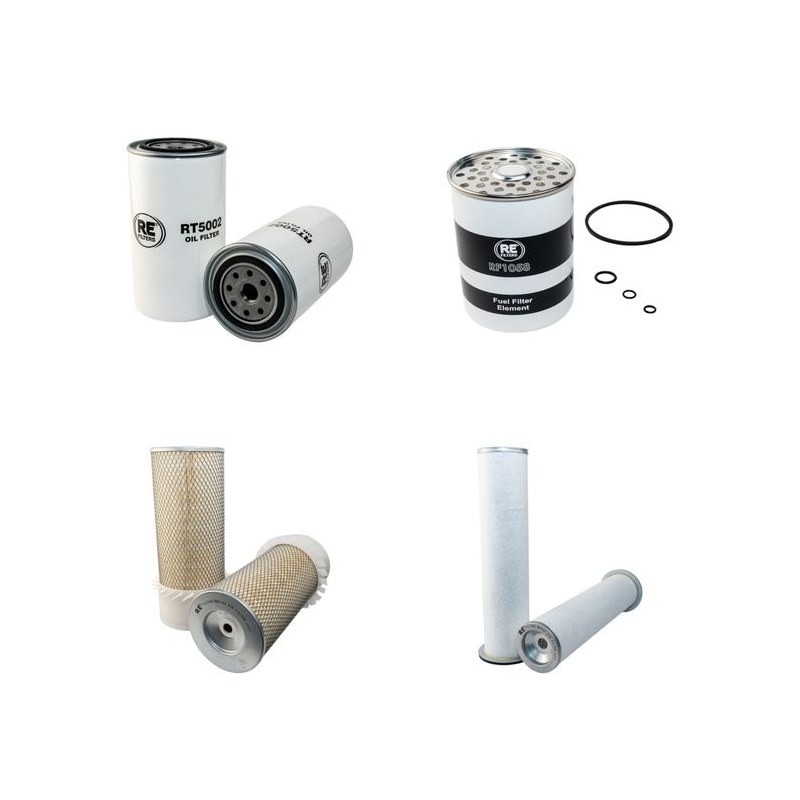 HANOMAG 33 D Filter Service Kit Air Oil Fuel Filters w/Perkins  Eng.