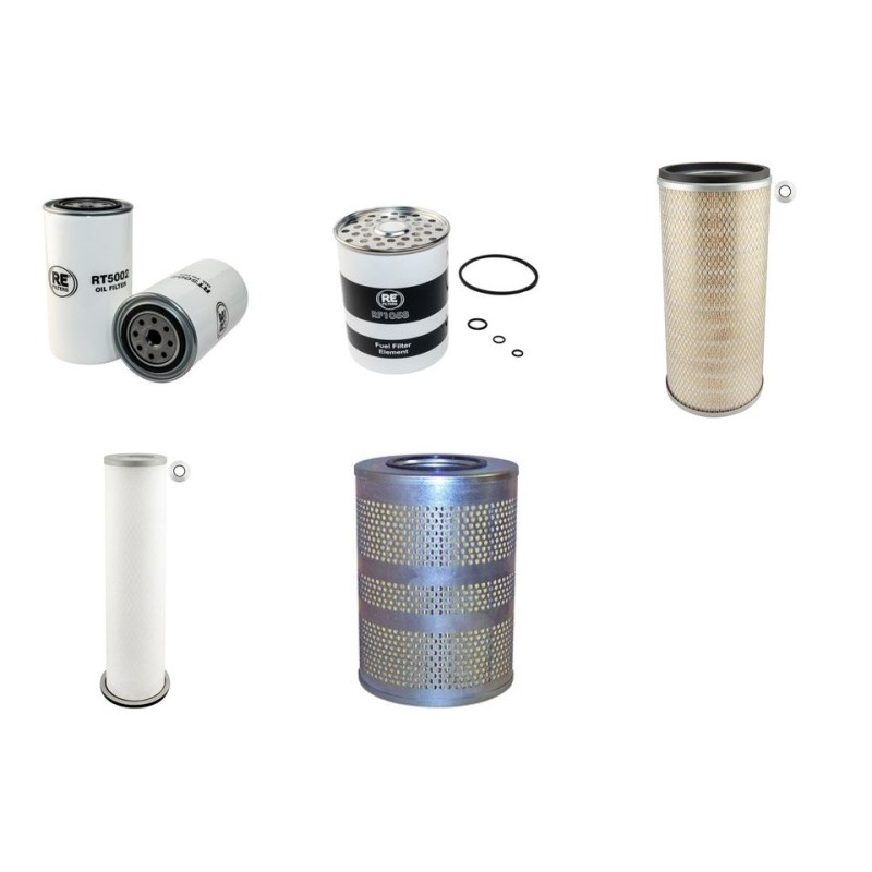 HANOMAG 35 D Filter Service Kit w/Perkins 6.354.4 Eng.