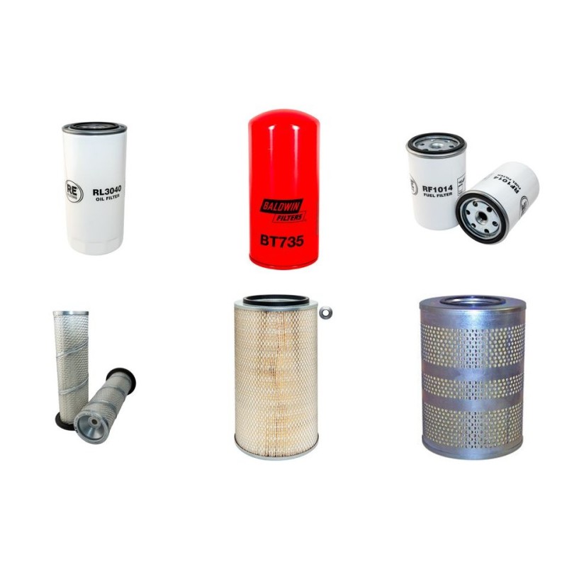 HANOMAG 44 D Filter Service Kit w/HANOMAG D943A1 Eng.