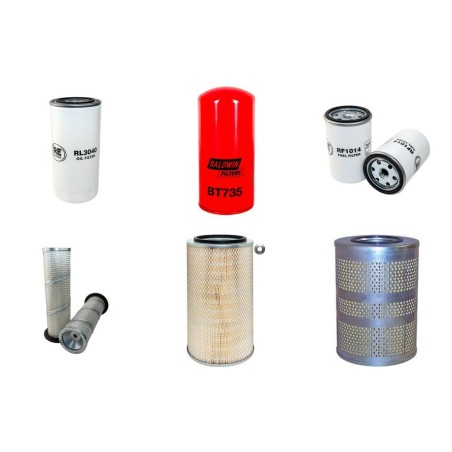 HANOMAG 44 D Filter Service Kit w/HANOMAG D943A1 Eng.