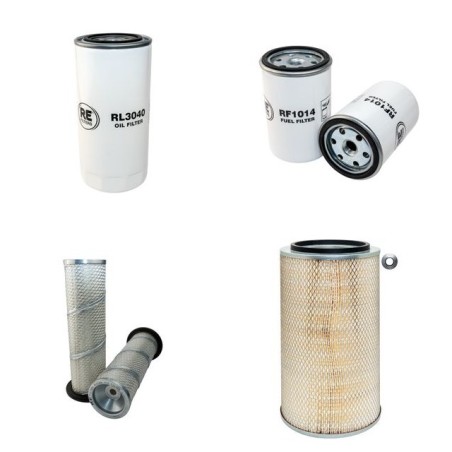 HANOMAG 44 D Filter Service Kit Air Oil Fuel Filters w/HANOMAG D943A1 Eng.