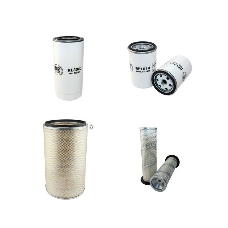 HANOMAG 70 D TURBO Filter Service Kit Air Oil Fuel Filters w/ D963.2T Eng.     263 CV