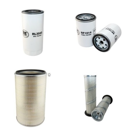 HANOMAG 70 D TURBO Filter Service Kit Air Oil Fuel Filters w/ D963.2T Eng.     263 CV