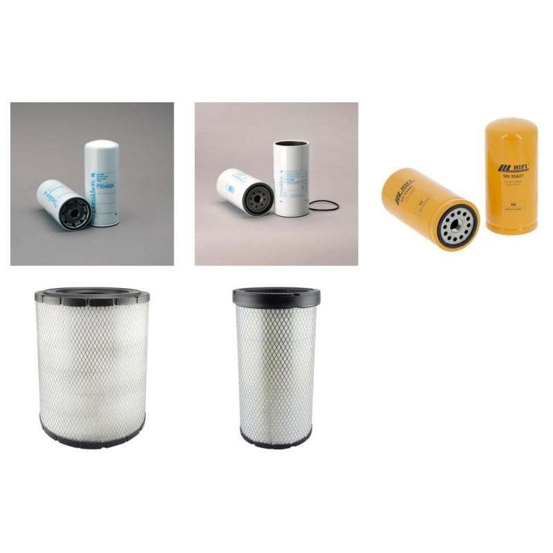 HARTL PC 1060 I Filter Service Kit Air Oil Fuel Filters w/CAT 3126 Eng.