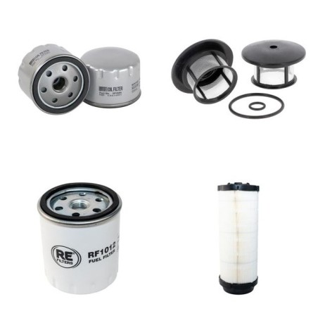 HAULOTTE COMPACT 10 DX Filter Service Kit Air Oil Fuel Filters w/Deutz  Eng.