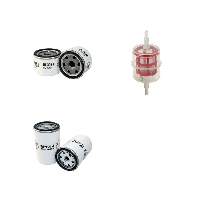 HAULOTTE H 1000 D Filter Service Kit Air Oil Fuel Filters w/HATZ 2G40 Eng.