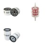 HAULOTTE H 1000 D Filter Service Kit Air Oil Fuel Filters w/HATZ 2G40 Eng.