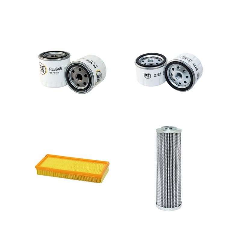 HAULOTTE H 12 D Filter Service Kit w/Lombardini Ldw1404 Eng.