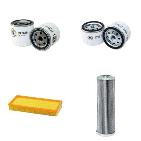 HAULOTTE H 12 D Filter Service Kit w/Lombardini Ldw1404 Eng.