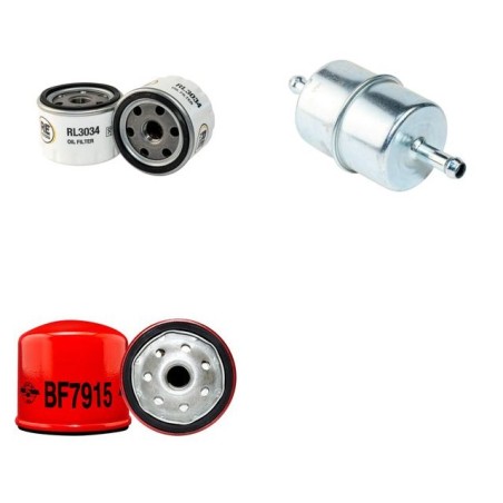 HAULOTTE H 1200 D Filter Service Kit Air Oil Fuel Filters w/HATZ 2G30/40 Eng.   YR  -2001