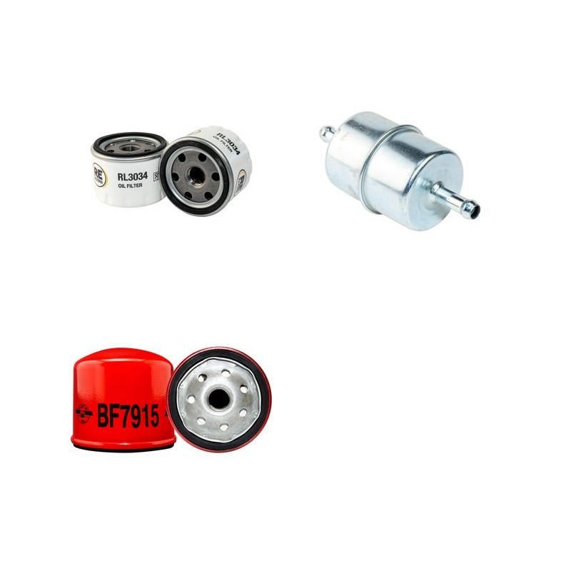 HAULOTTE H 1200 D Filter Service Kit Air Oil Fuel Filters w/HATZ 2G30/40 Eng.   YR  2001-