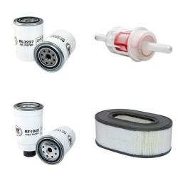 HAULOTTE H 18 SX Filter Service Kit Air Oil Fuel Filters w/HATZ 2L41C Eng.
