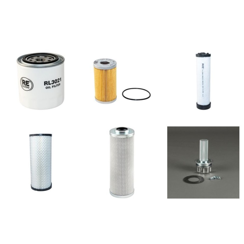 HAULOTTE H 23 RT Filter Service Kit w/Kubota  Eng.   YR  2015