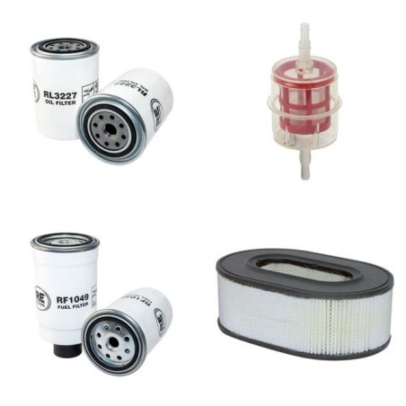 HAULOTTE HA 15 D Filter Service Kit Air Oil Fuel Filters w/HATZ  Eng.