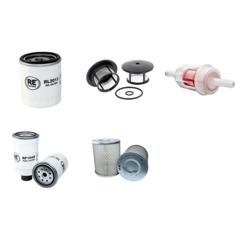 HAULOTTE HA 16 PX Filter Service Kit Air Oil Fuel Filters w/Deutz D2011L03 Eng.   YR  2010-