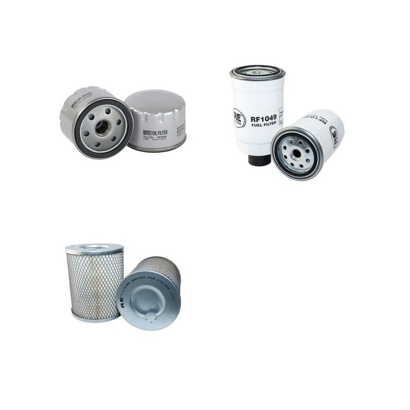 HAULOTTE HA 16 PX/PE Filter Service Kit Air Oil Fuel Filters w/Deutz F3L1/2011F Eng.
