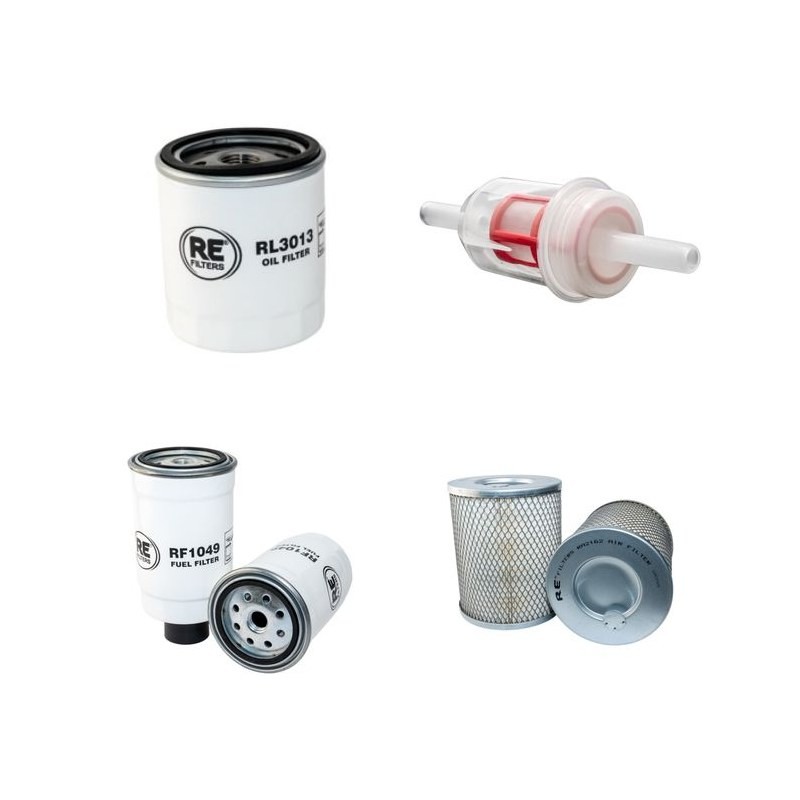 HAULOTTE HA 20 PX Filter Service Kit Air Oil Fuel Filters w/Deutz F4L2011F Eng.   YR  2007-