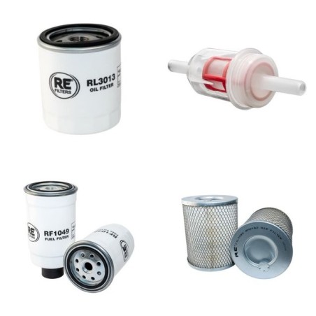 HAULOTTE HA 20 PX Filter Service Kit Air Oil Fuel Filters w/Deutz F4L2011F Eng.   YR  2007-