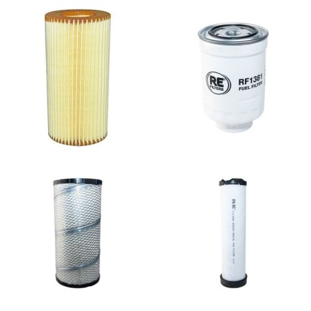 HAULOTTE HTL 3614 Filter Service Kit Air Oil Fuel Filters w/KOHLER KDI3404TCR22C Eng.   YR  2016