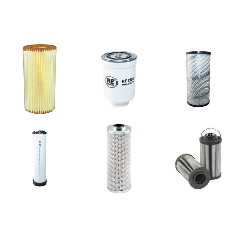 HAULOTTE HTL 4014 Filter Service Kit w/KOHLER KDI3404TCP Eng.   YR  2015