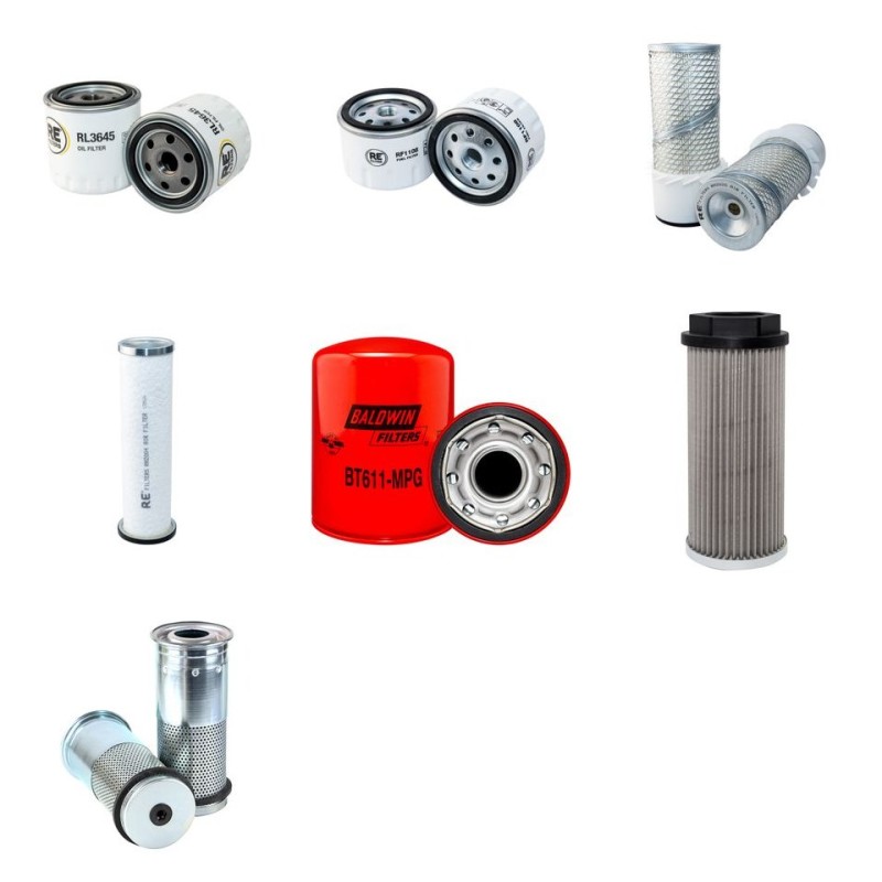 Hayter LT312 Mower Filter Service Kit/ w/ Lombardini Engine